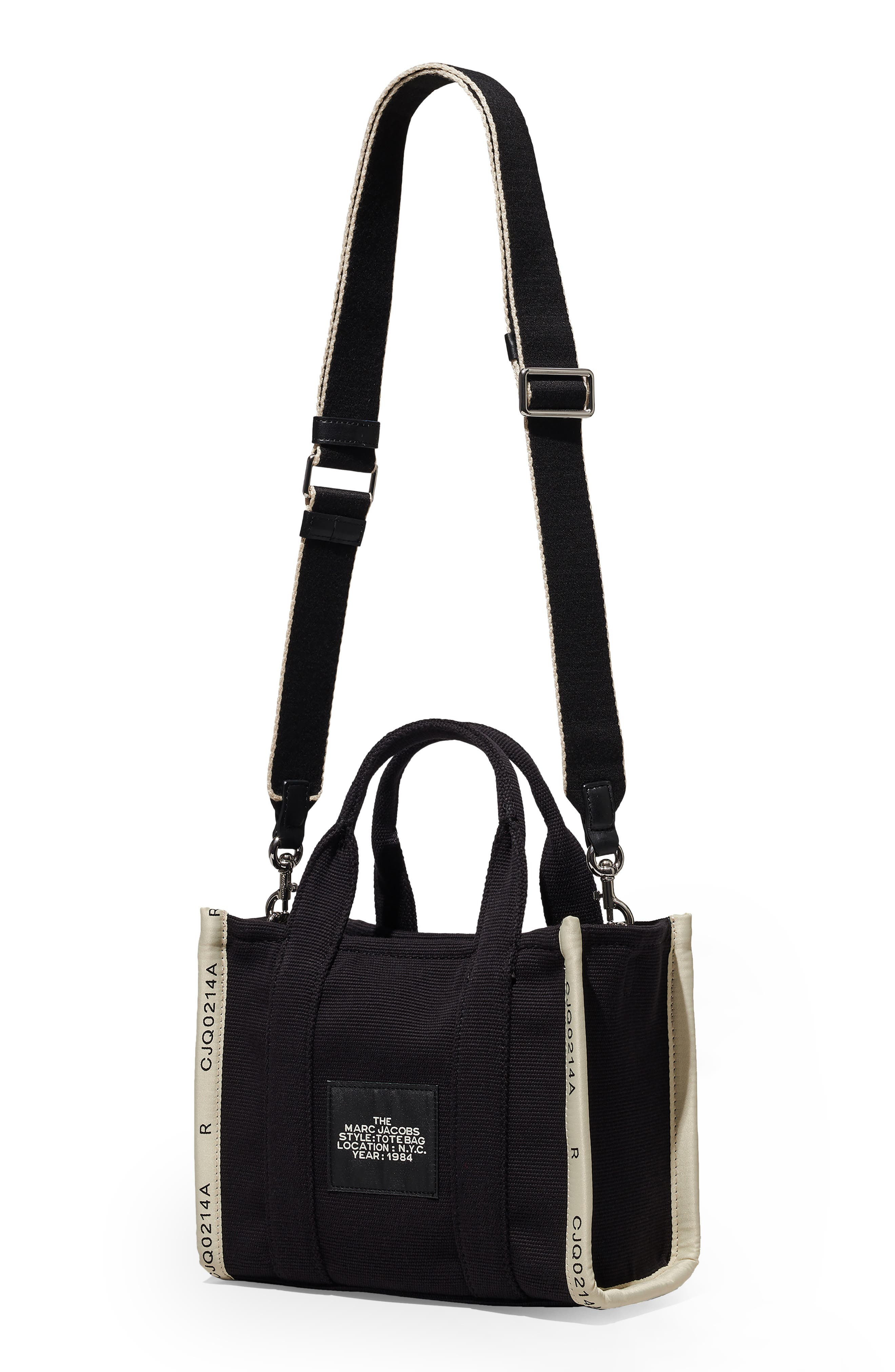 Marc Jacobs The Jacquard Small Tote Bag in Black at Nordstrom - 5