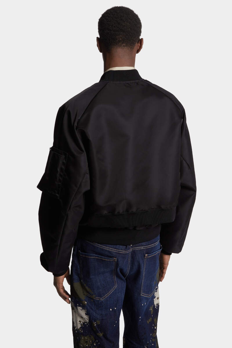 URBAN LAYERED 80'S BOMBER - 4