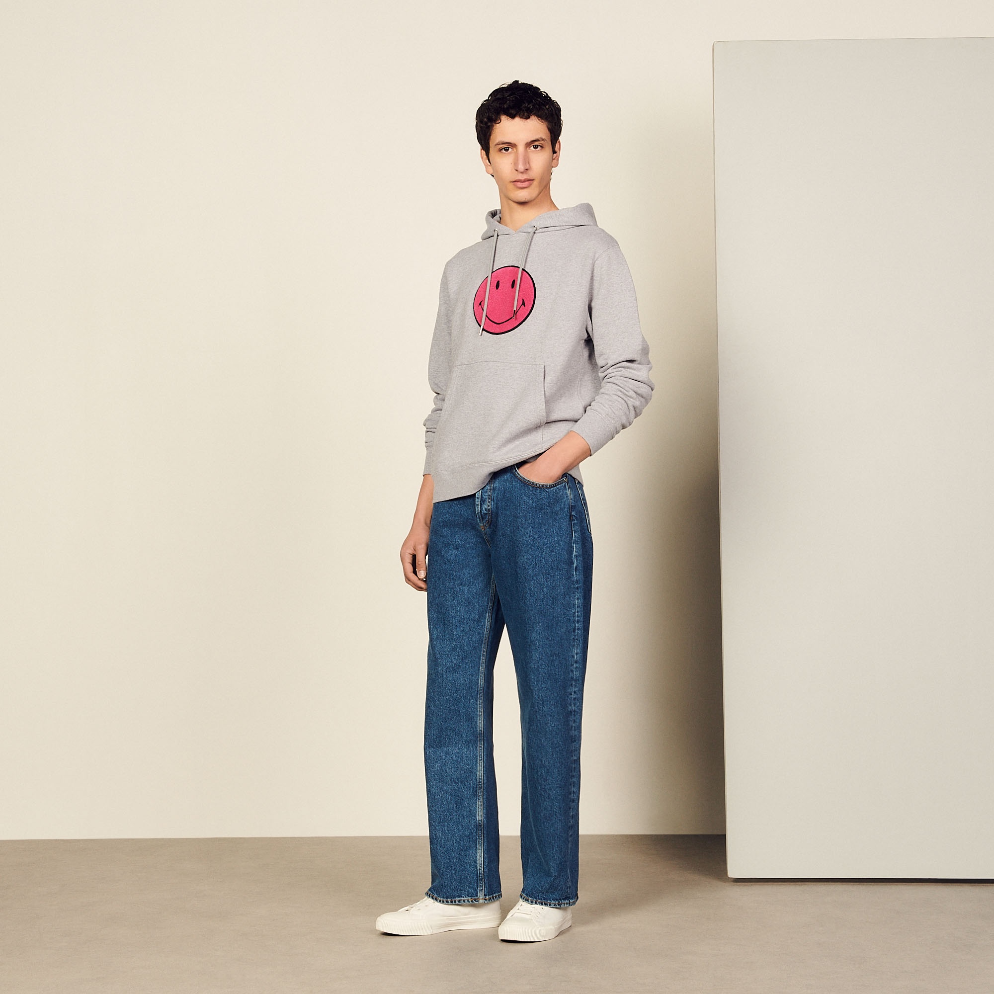 Smiley® Hoodie with patch - 2