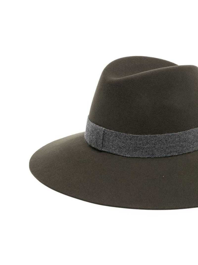 MAISON MICHEL Kate felt fedora hat outlook