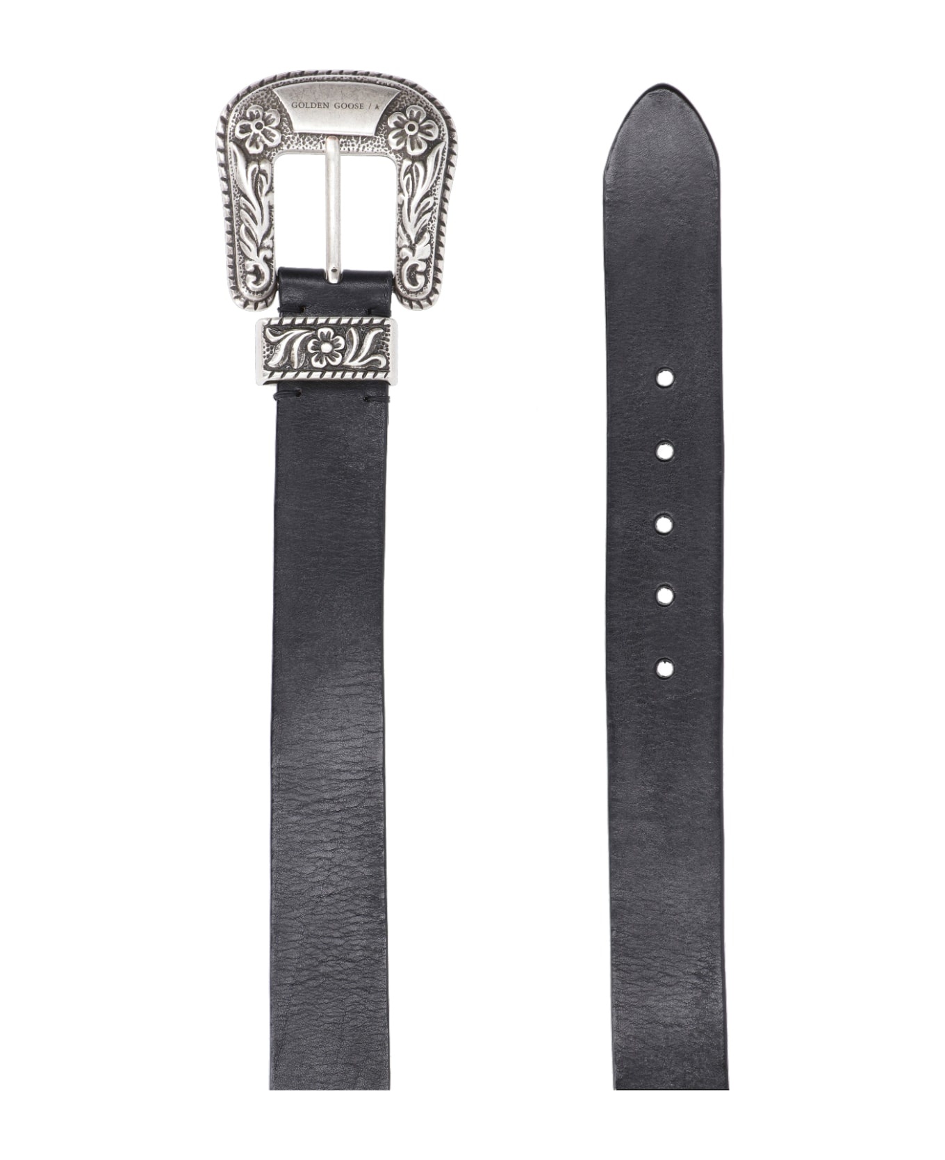 Logo Plaque Buckle Belt - 2