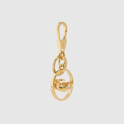 GUCCI Double G keychain outlook