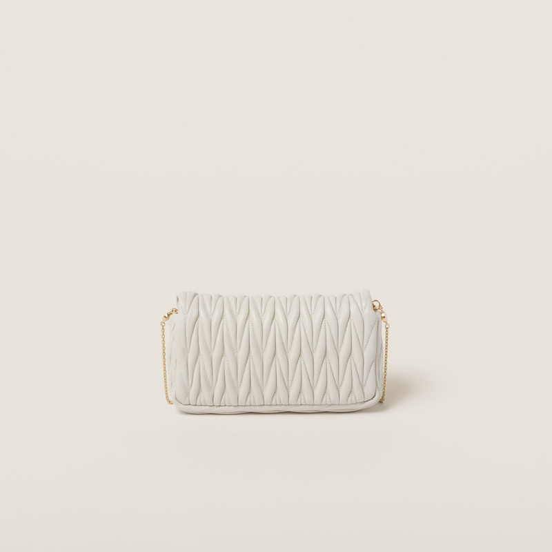 Matelassé nappa leather mini-bag 4