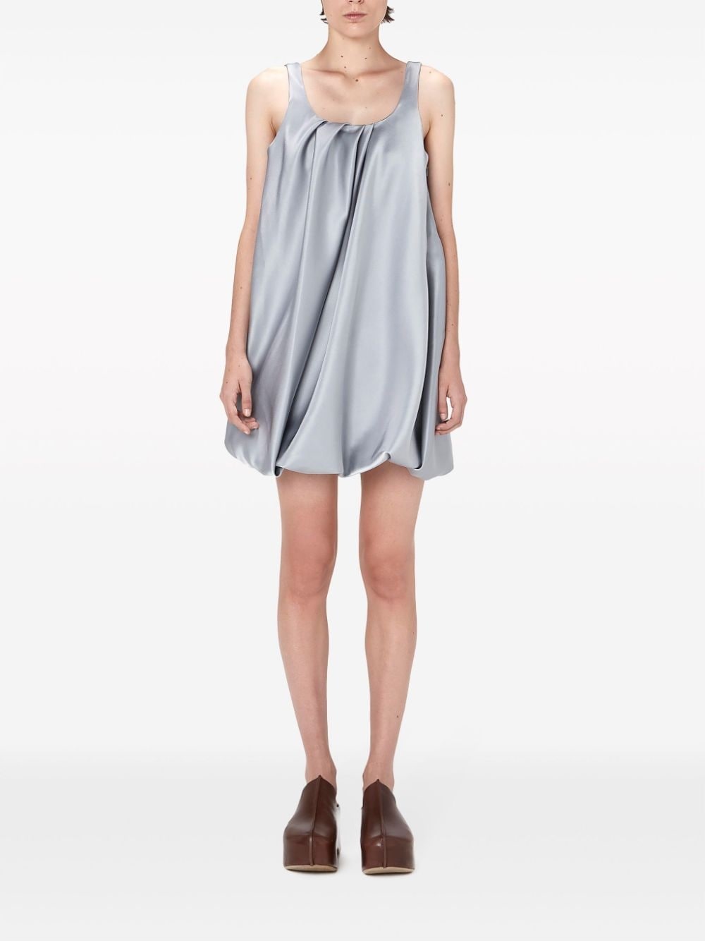Twisted sleeveless minidress - 2