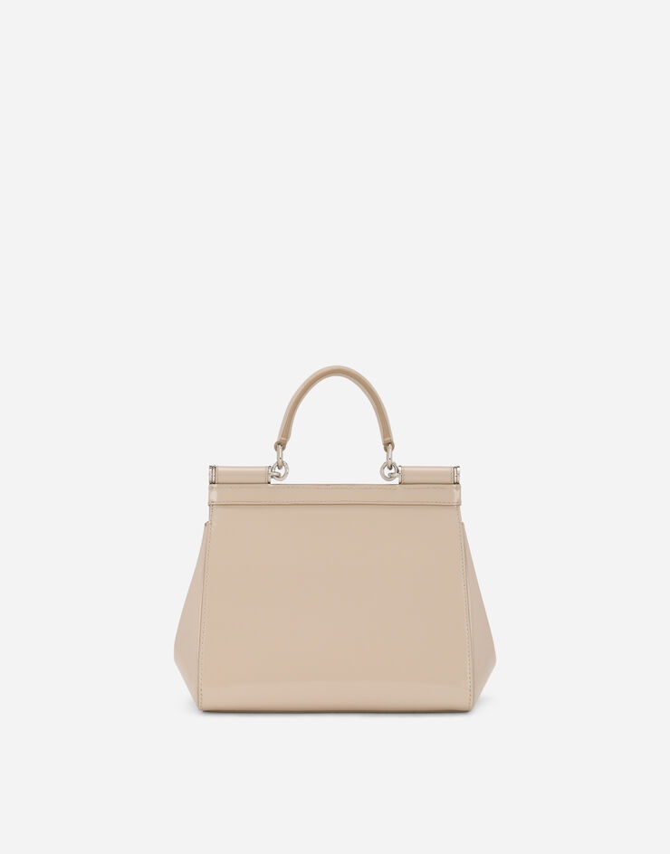 Small Sicily bag in polished calfskin - 4