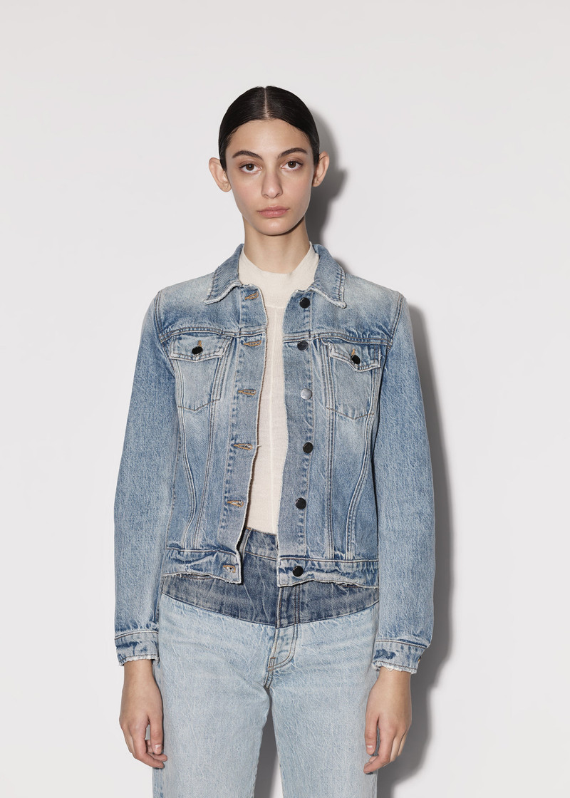 AMIRI STRONG SHOULDER TRUCKER outlook