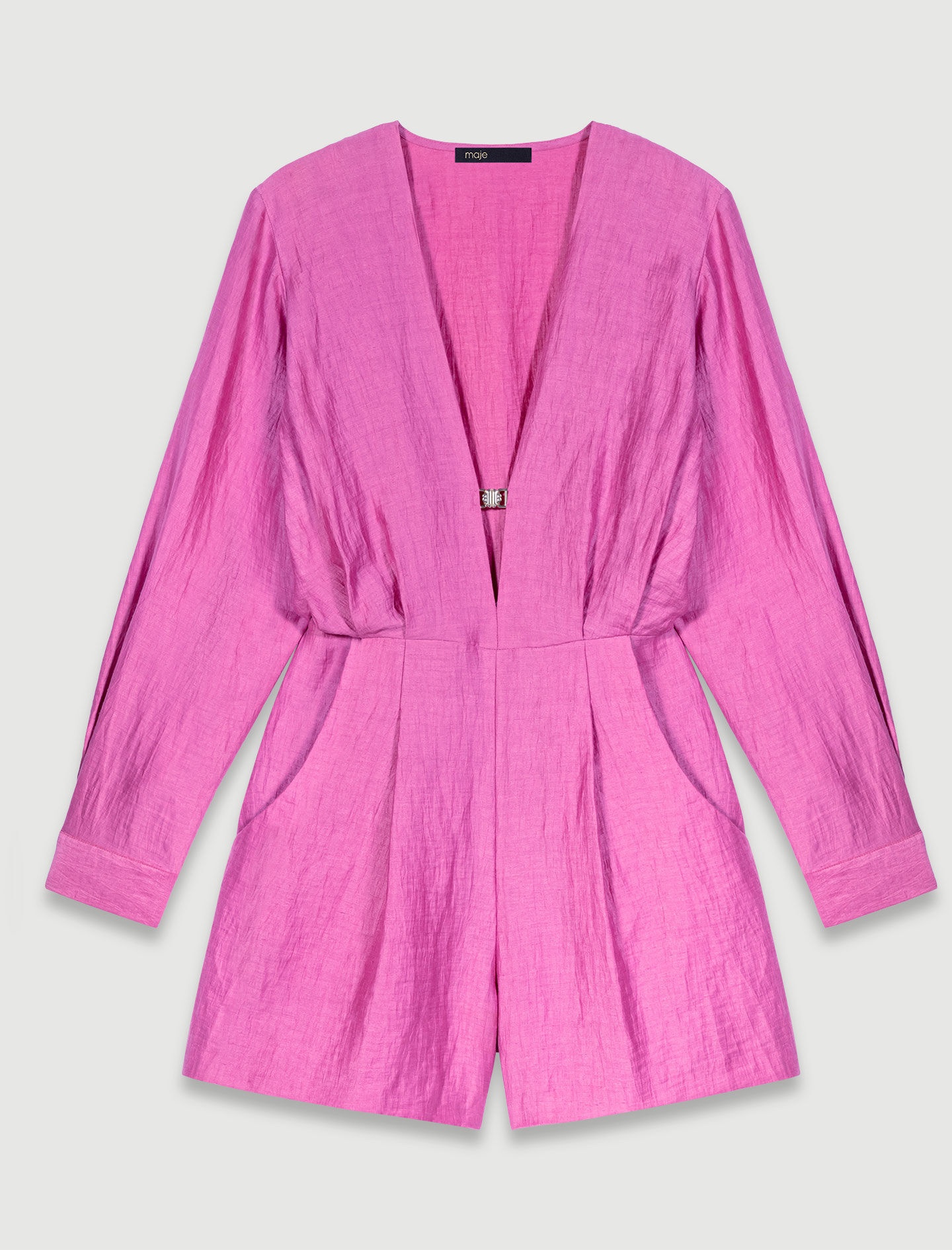 Linen playsuit - 1