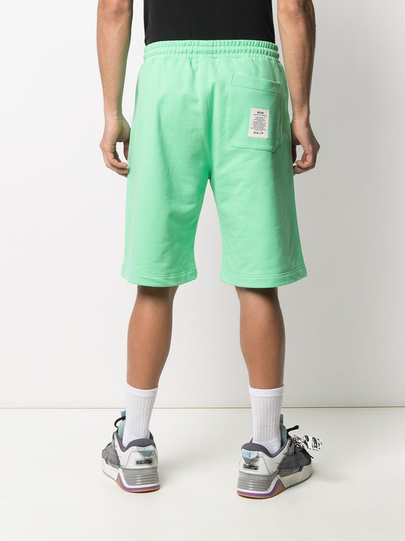 logo-print shorts 4