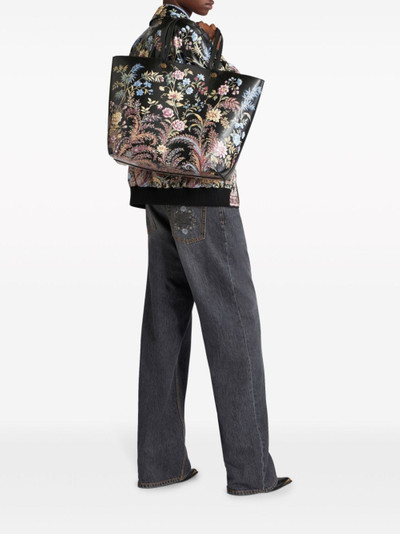 Etro floral-print bomber jacket outlook