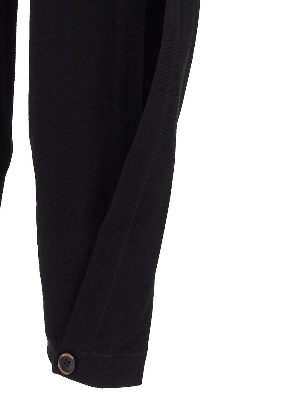 linen-blend trousers - 3