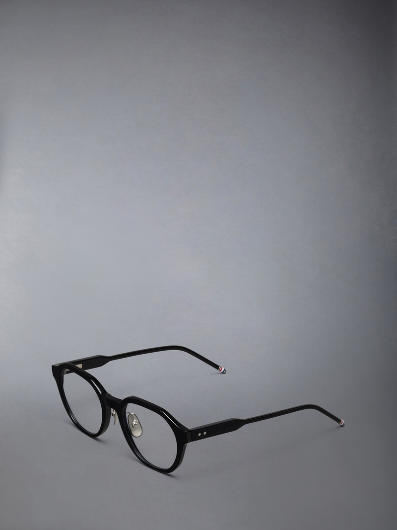 Thom Browne ACETATE OVAL EYEGLASSES outlook