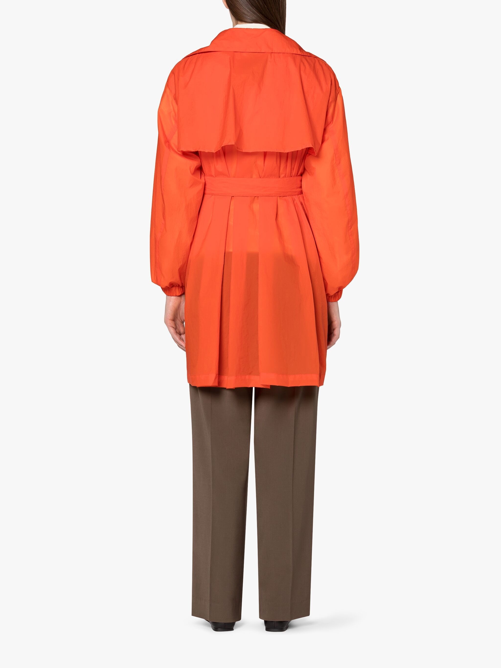 ERVIE ORANGE NYLON COAT | LM-1107 - 4