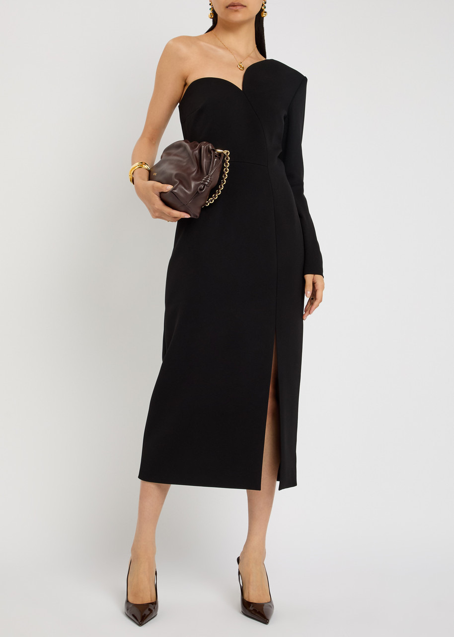 Roksanda Zahrah Asymmetric Crepe Midi Dress - 4
