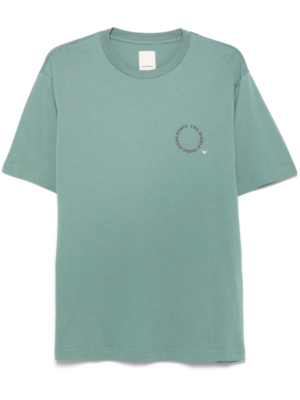 logo-print T-shirt - 1