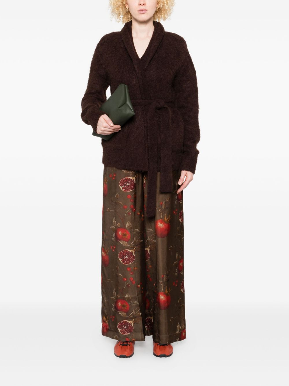 belted cardigan - 2