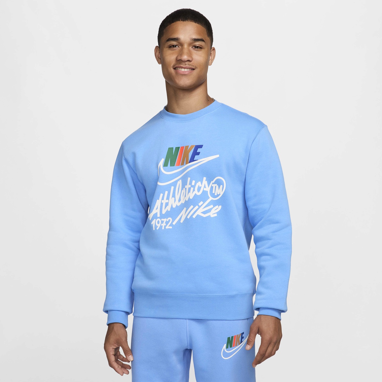 Nike Nike Mens Nike Club Futura Crew champs REVERSIBLE