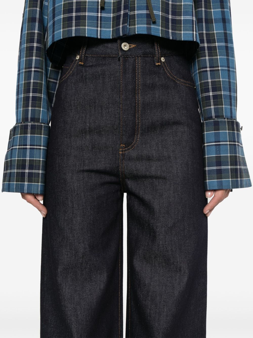 high-waist jeans - 5