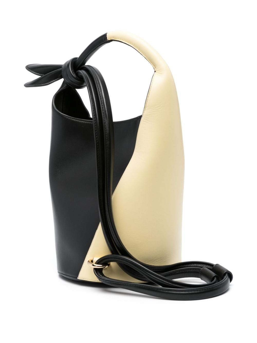 Le Petit Tourni leather bucket bag - 3
