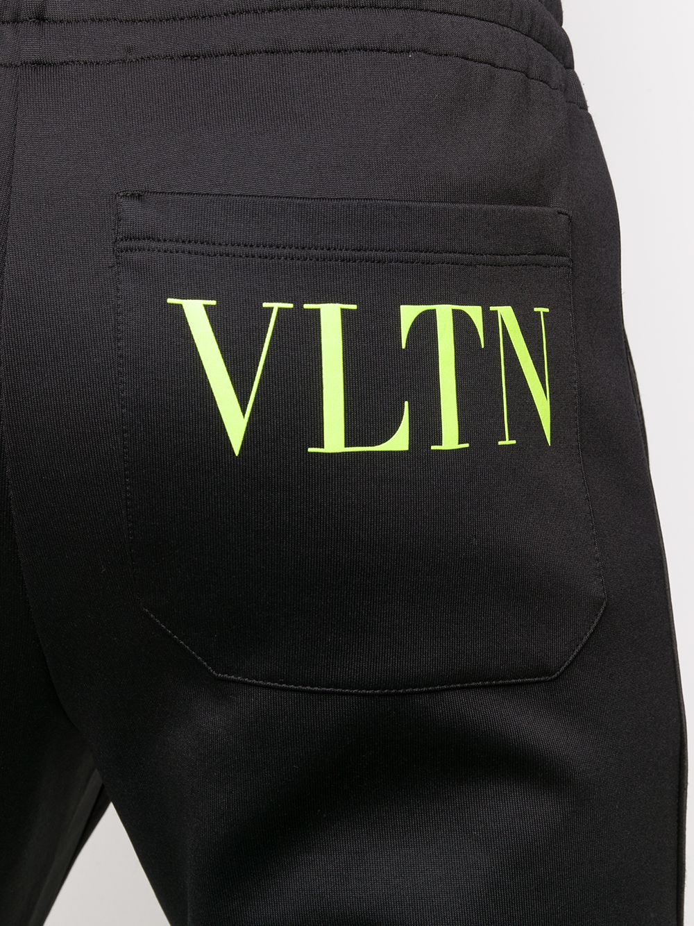 logo-print slim track pants - 5