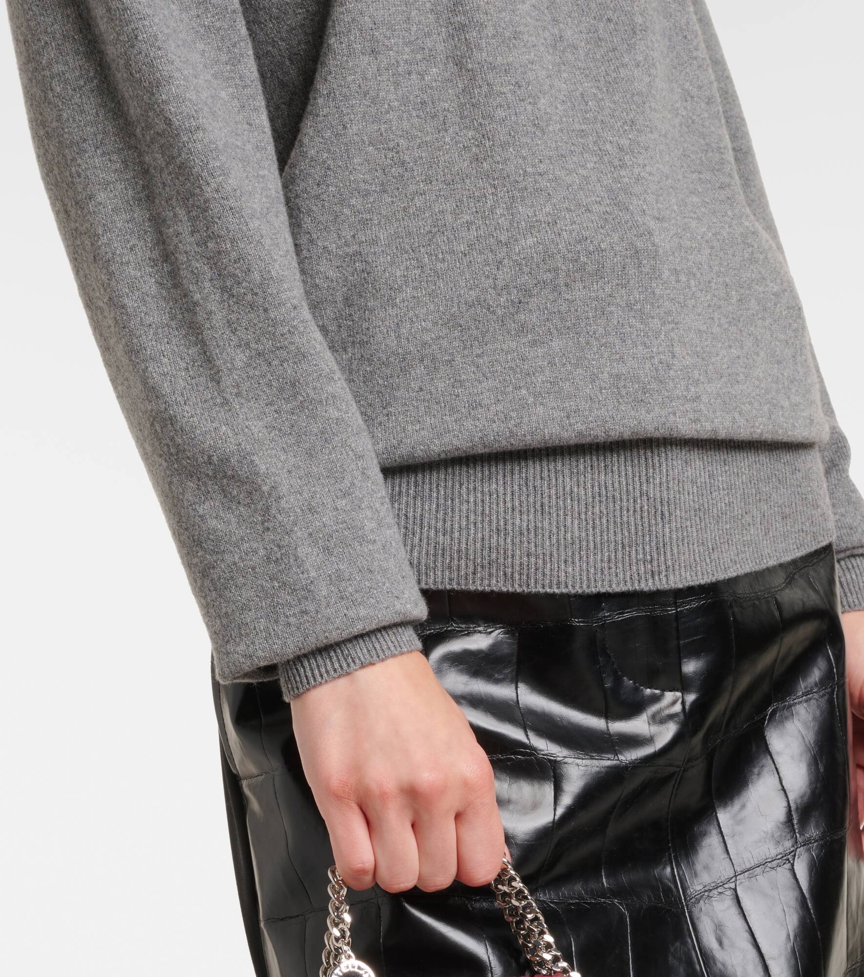 Cashmere and wool sweater - 5