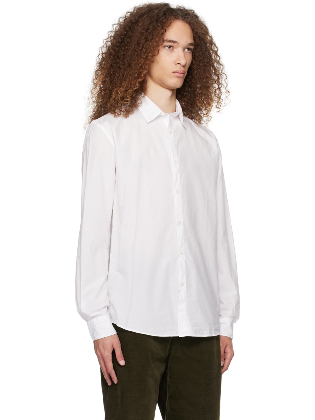 White Lightweight Shirt - 2