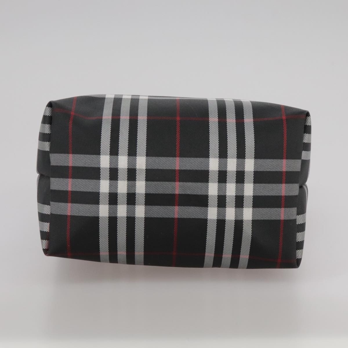 Burberry Nova Check Hand Bag Nylon Black - 5