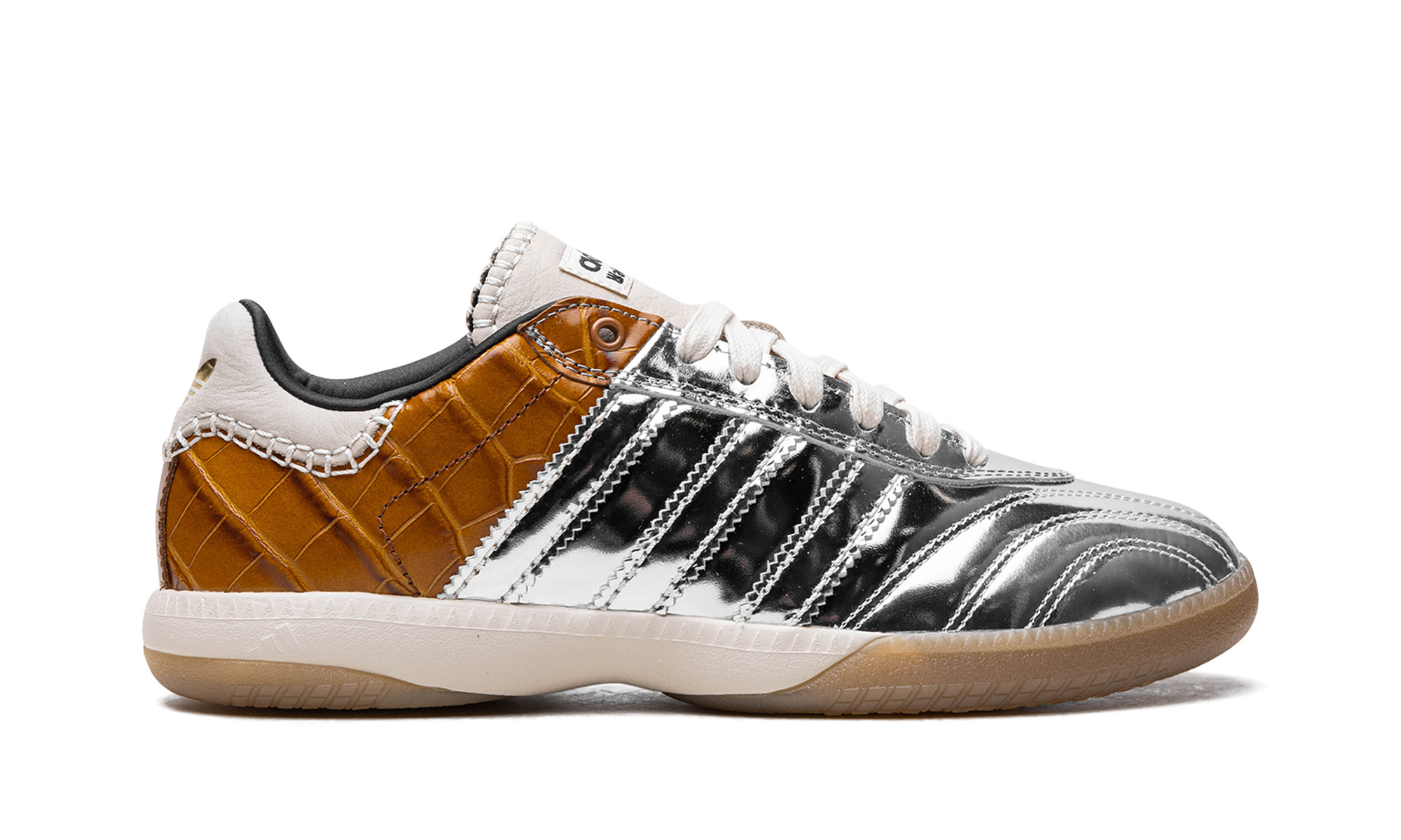 Samba Millenium "Wales Bonner - Silver Metallic / Easy Yellow" - 6