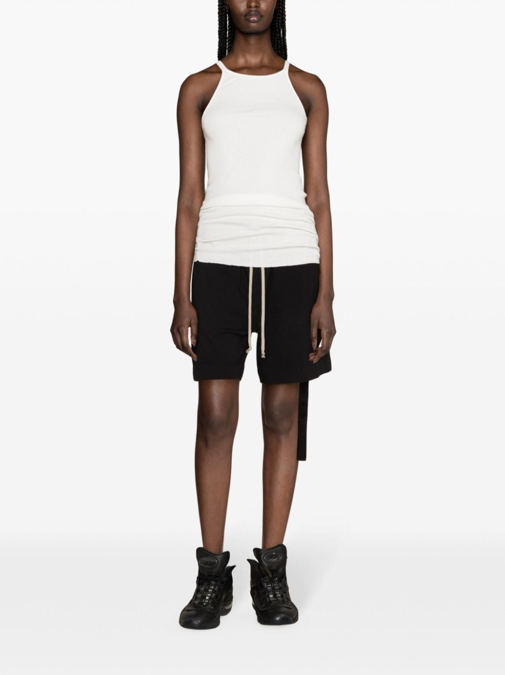 racerback cotton tank top - 2