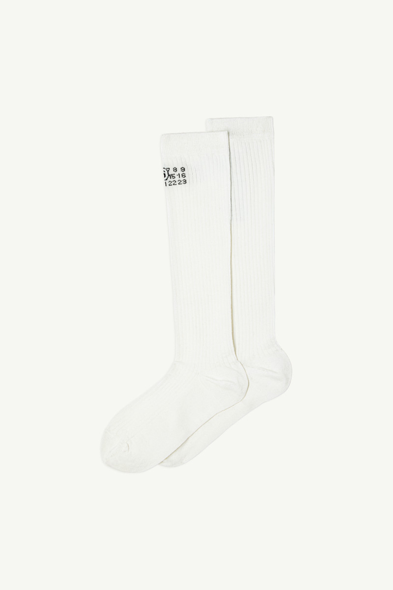 MM6 Maison Margiela Knee-high socks outlook