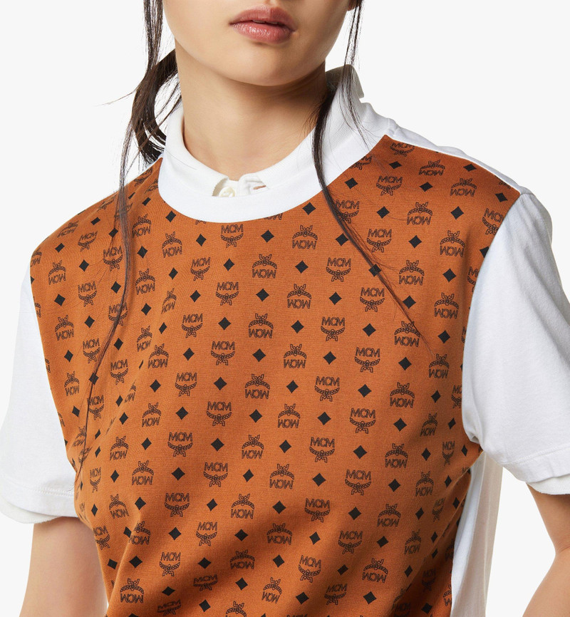 Monogram Print T-Shirt in Organic Cotton 4