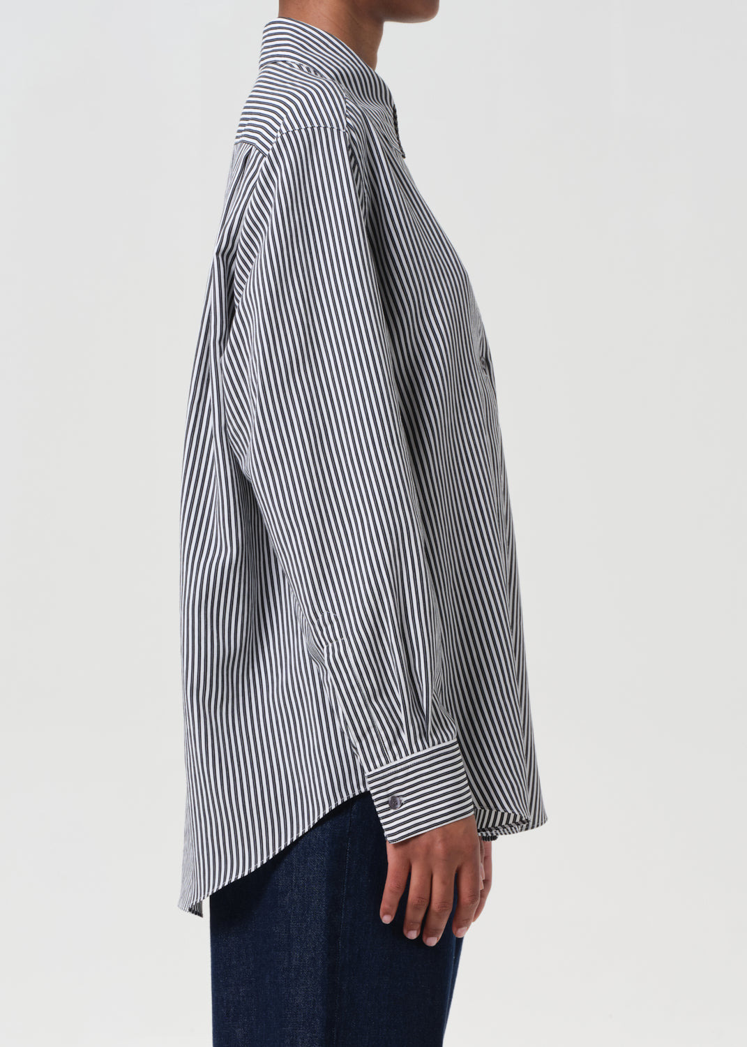 ARIS SHIRT IN SOLENE STRIPE - 4