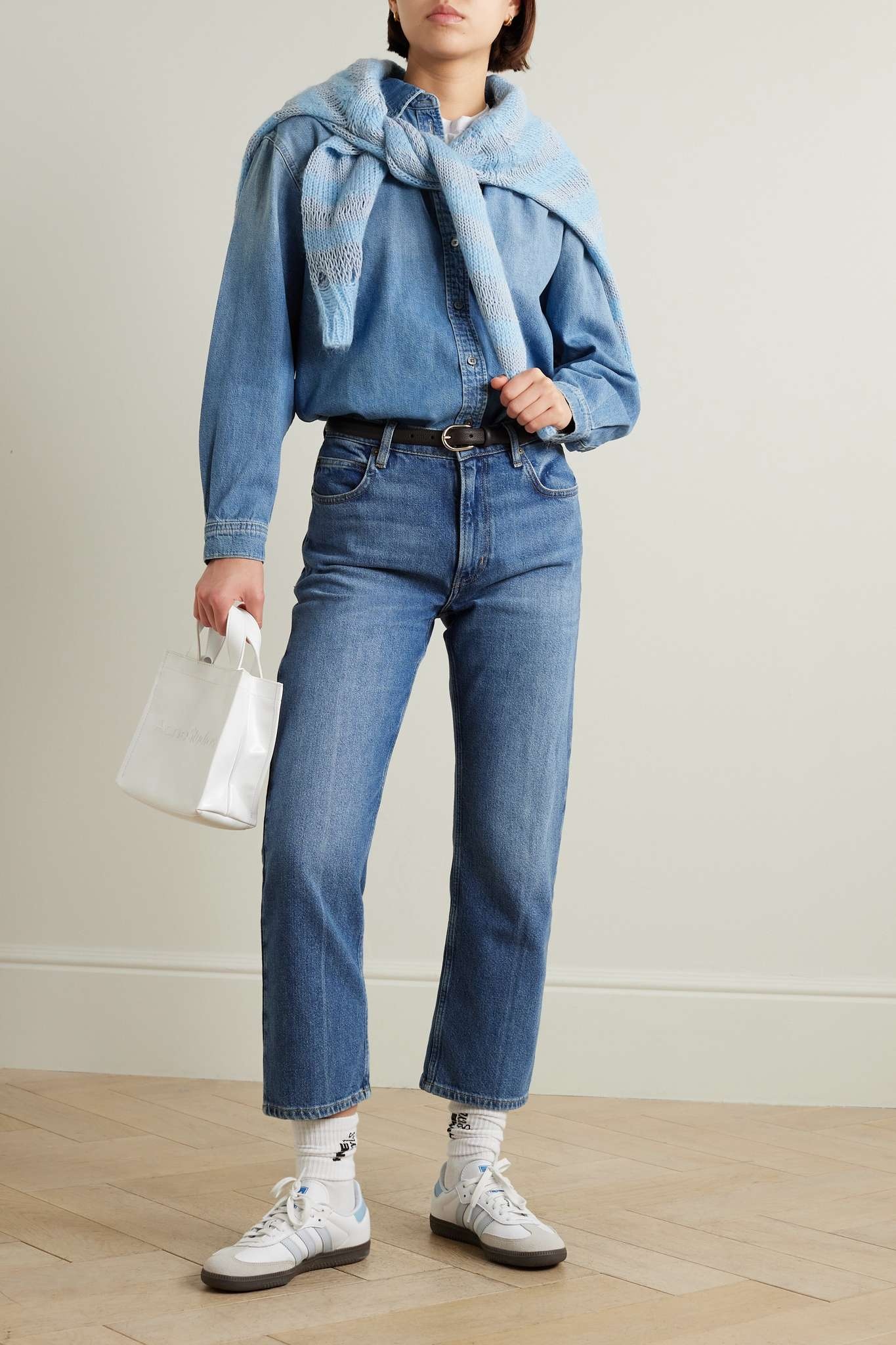 The '70s Crop high-rise bootcut jeans - 2