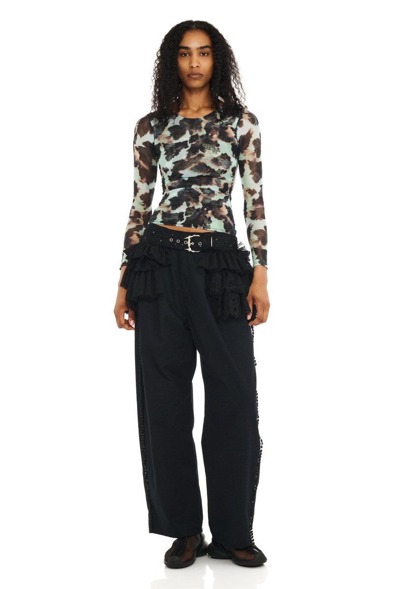 Collina Strada SNOW LEOPARD CARDIO CREW outlook