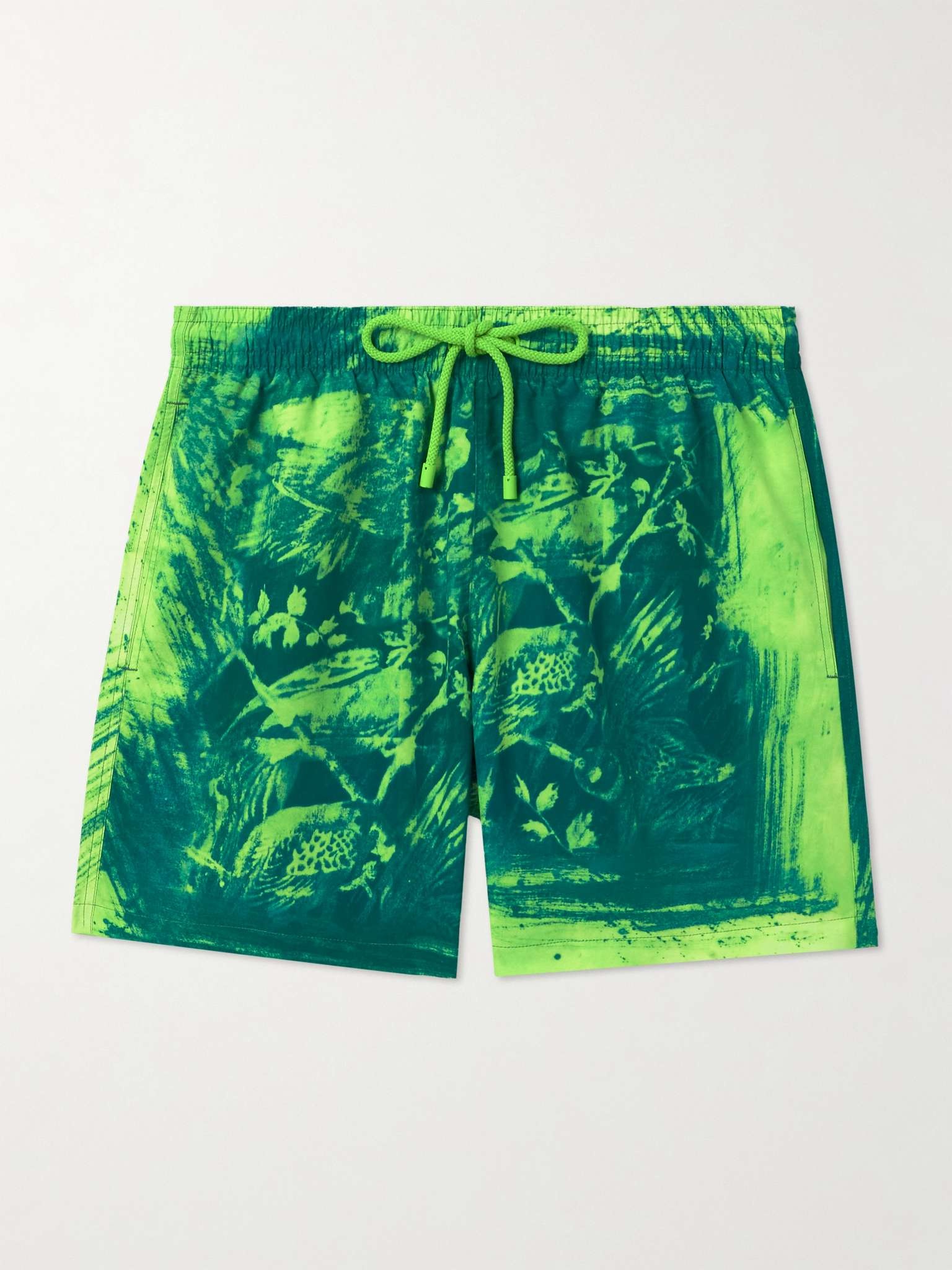 + Paula's Ibiza Straight-Leg Short-Length Printed Swim Shorts - 1