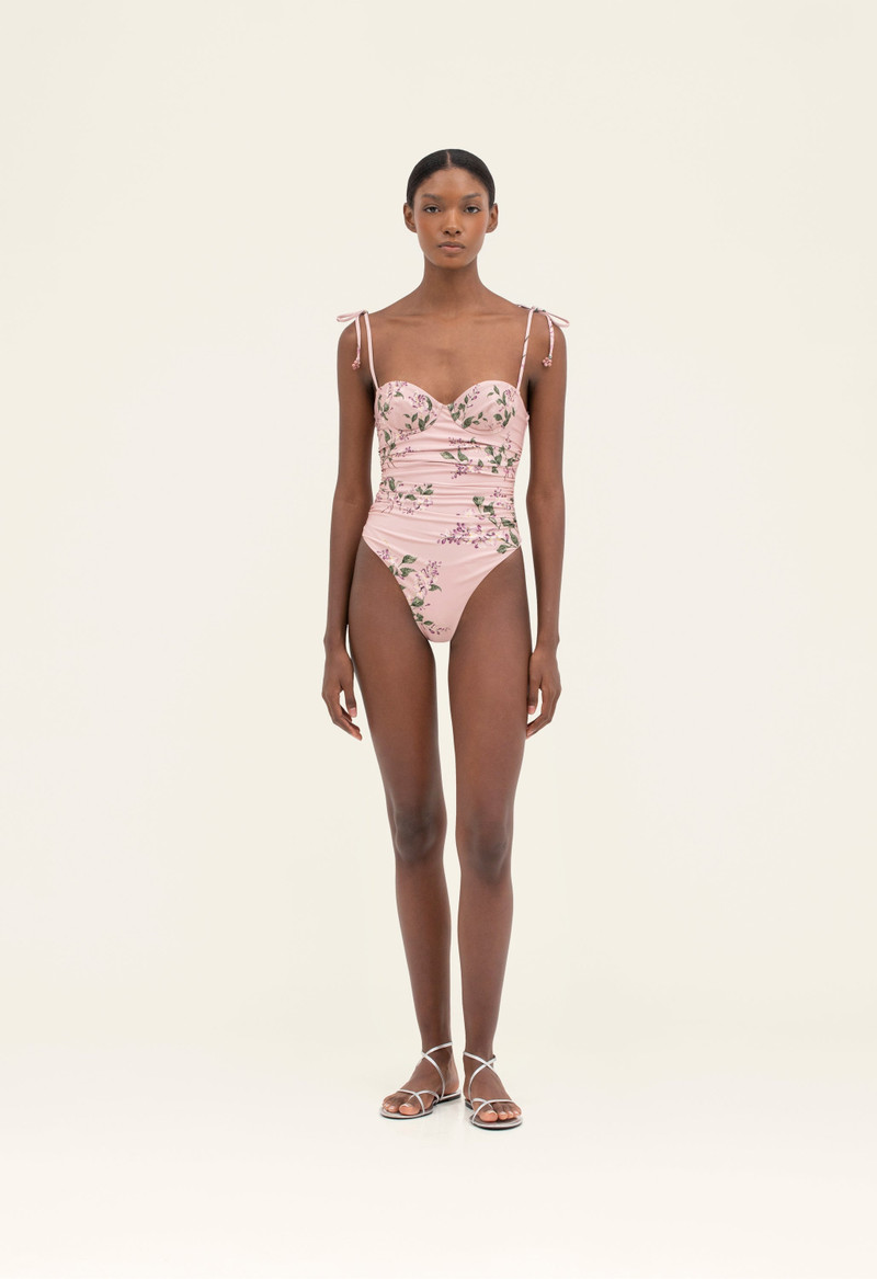 Agua by Agua Bendita Rabano Wisteria One Piece outlook