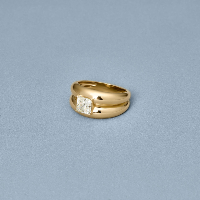 Full Volume LAB-Created Diamond Ring 4