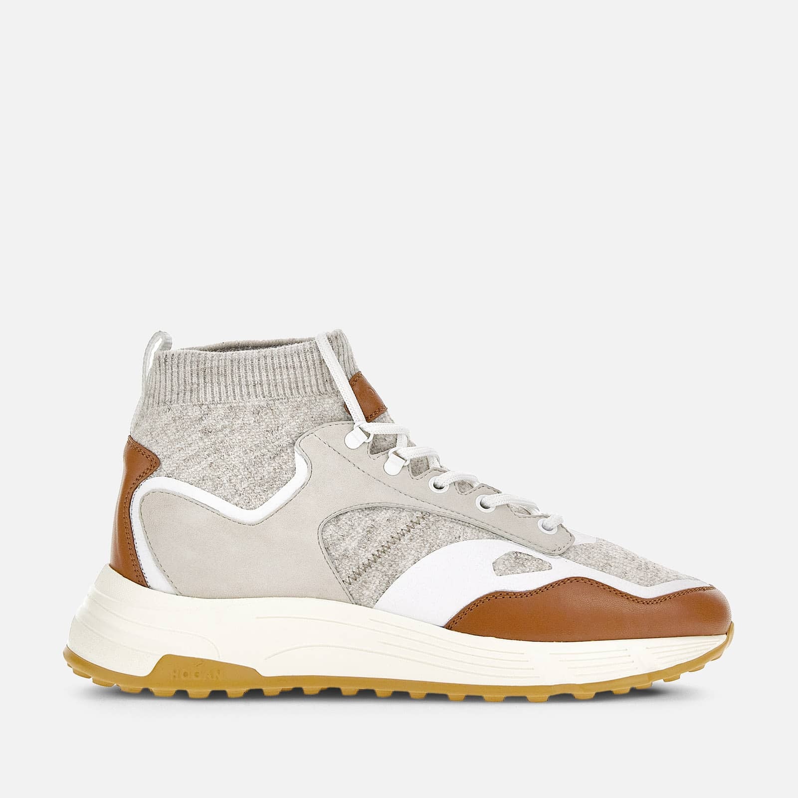 Hogan Hyperlight White Beige Brown - 1