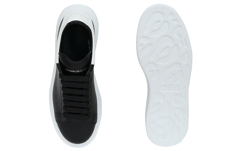 Alexander McQueen Oversized Sneaker 'Black White' 553680WHGP51070 - 5