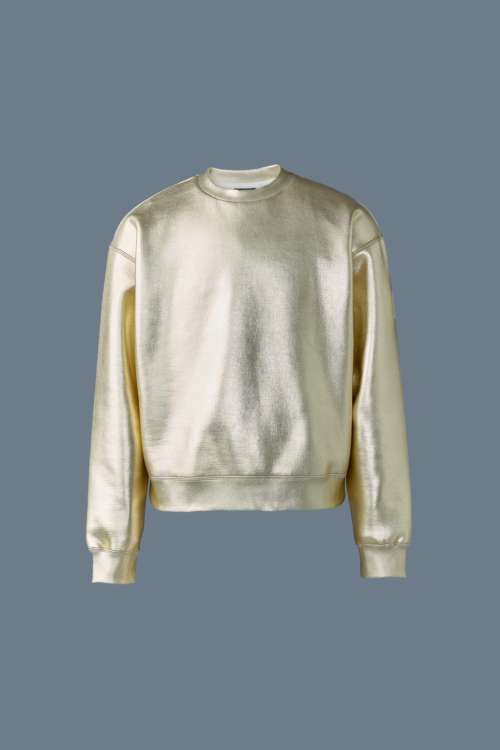 JULIAN-M Metallic double-Face Jersey Sweatshirt - 1