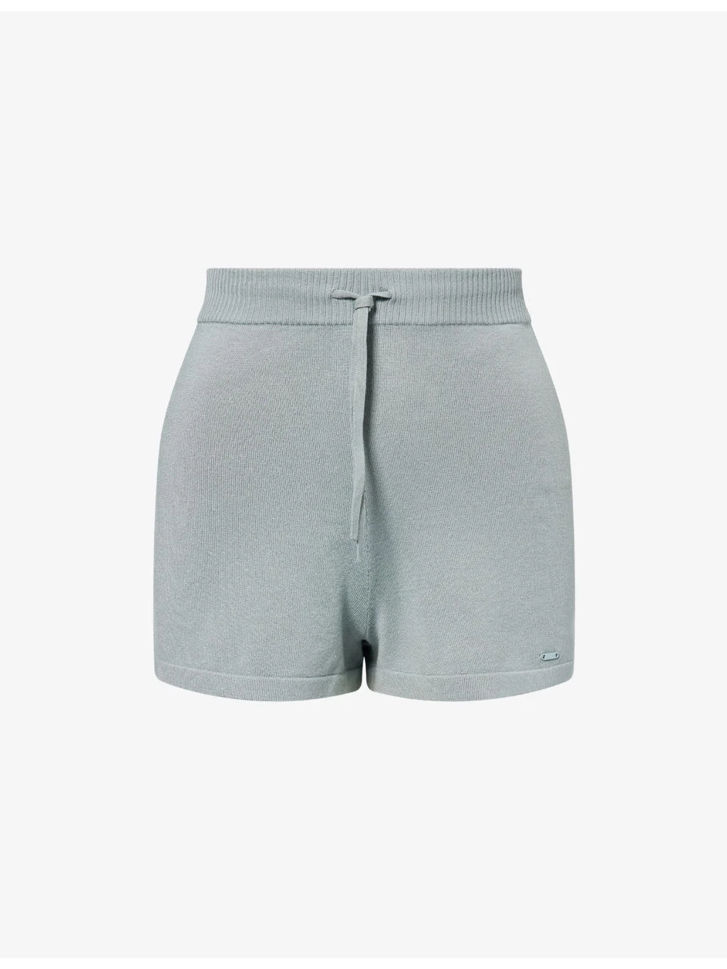 Logo-Plaque Mid-Rise Knit Shorts - 1