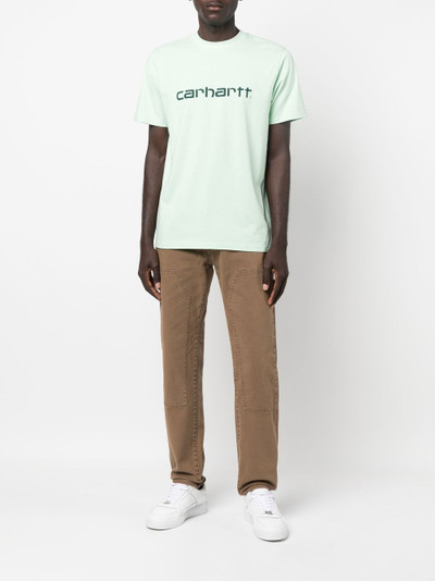 Carhartt logo-print detail T-shirt outlook