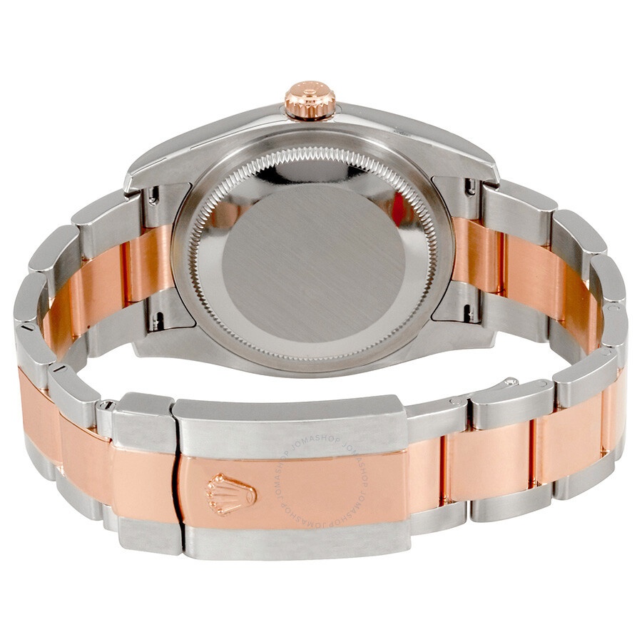 Rolex Oyster Perpetual Datejust 36 Black Dial Stainless Steel and 18K Everose Gold Bracelet Automati - 3
