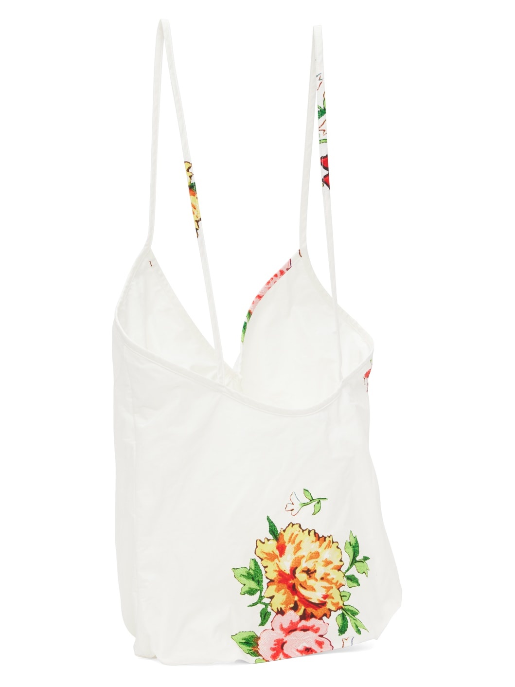 White Slinky Touch Tote - 3