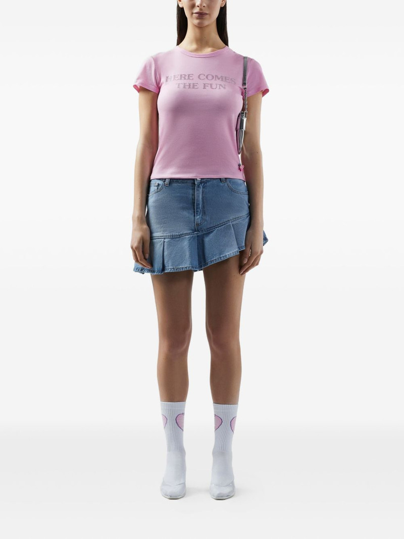 GCDS Polly Pocket Bling T-shirt outlook