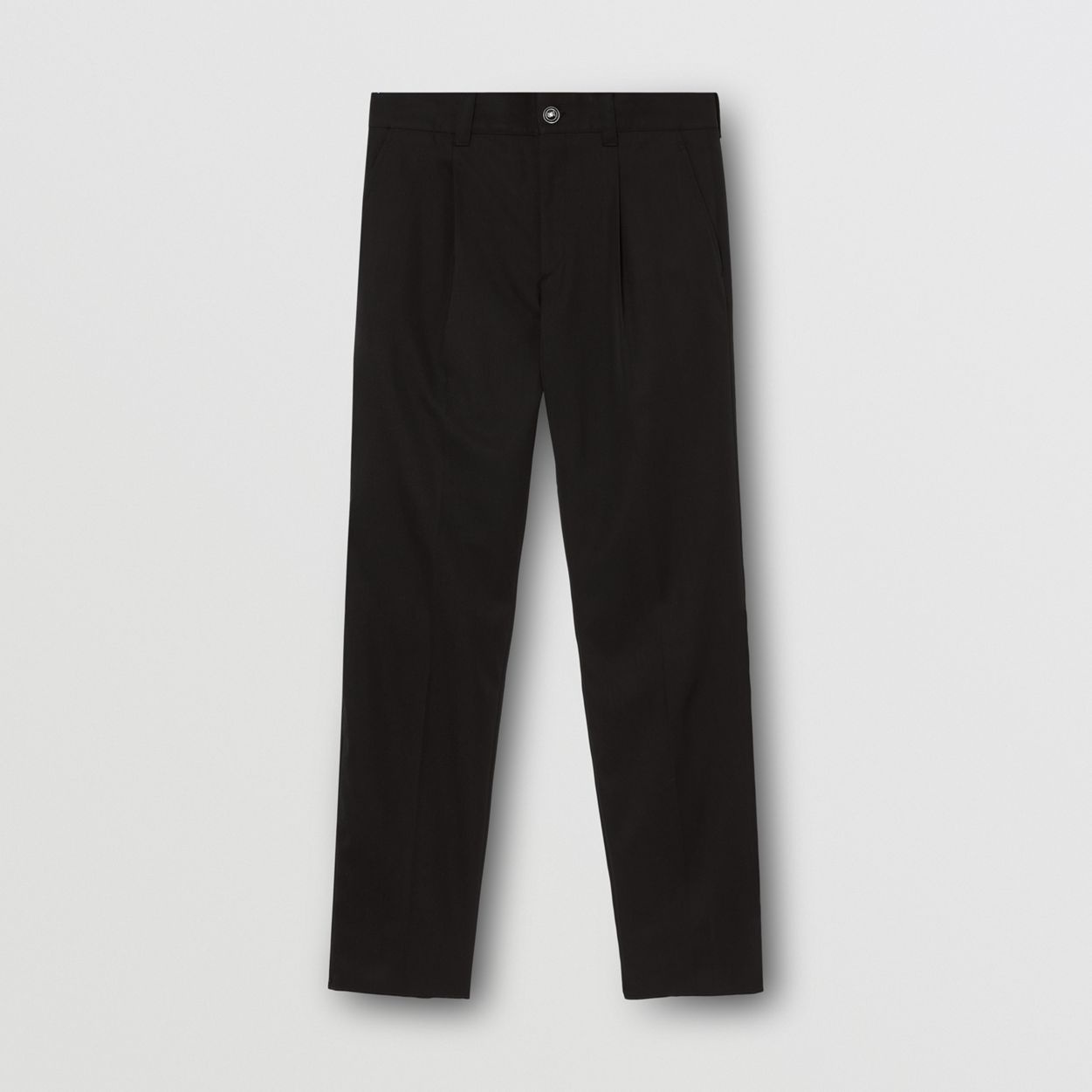 Technical Wool Cropped Tailored Trousers - 1