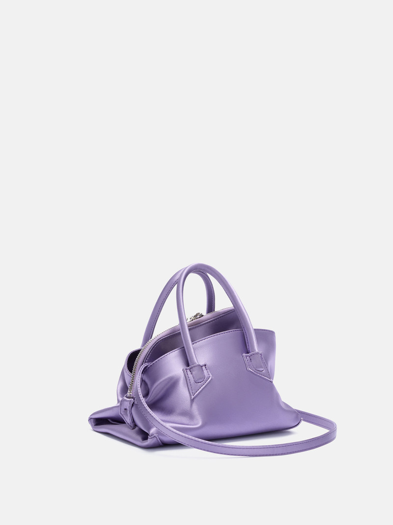''LA PASSEGGIATA MINI'' LILAC TOP HANDLE 3