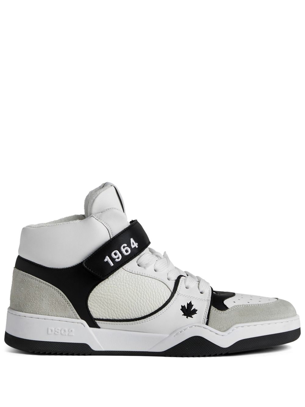 Spiker high-top sneakers - 1