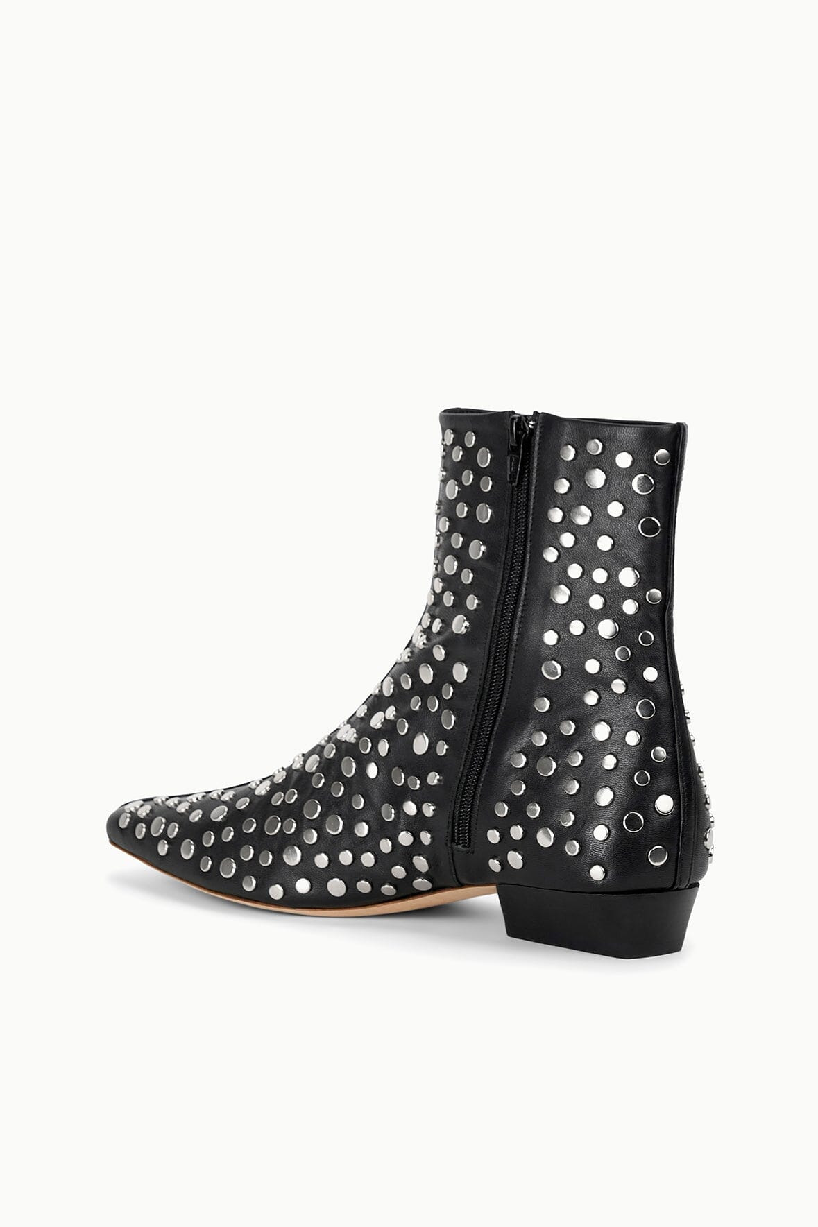 STAUD WALLY FLAT ANKLE BOOT RIVETS - 5