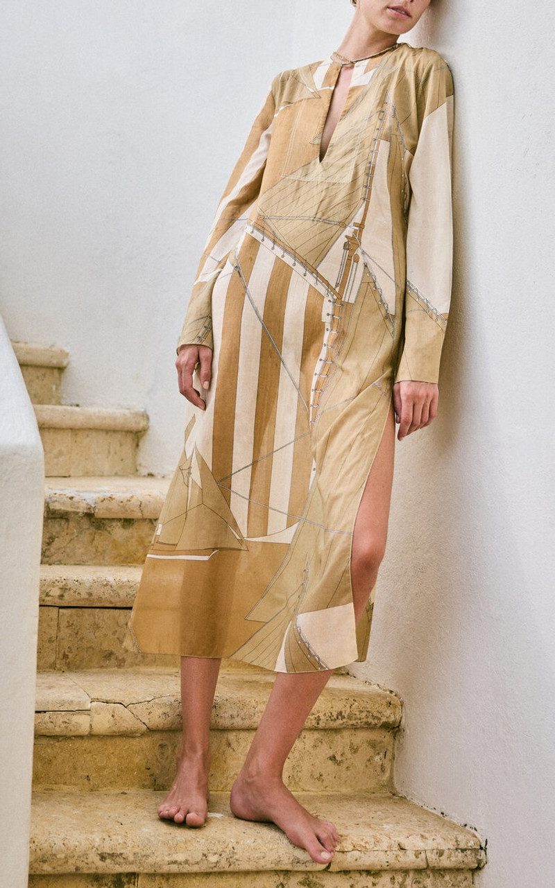 Johanna Ortiz Wind Whisper Tie-Front Belt neutral outlook