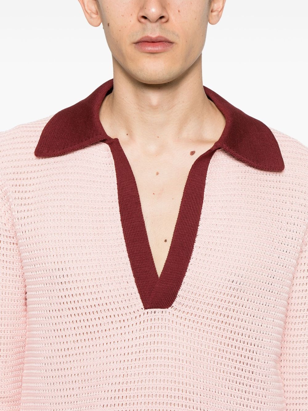 open-knit sweater - 5